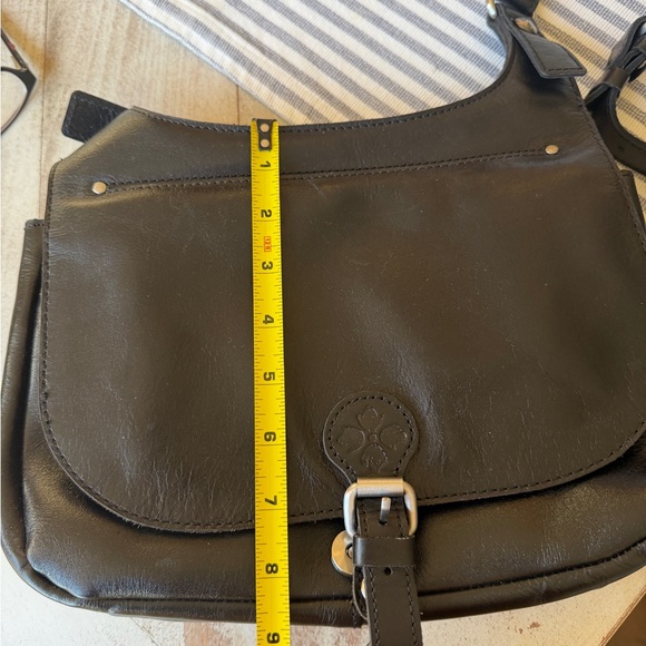 Patricia Nash Black Leather Crossbody Bag - Picture 6 of 6